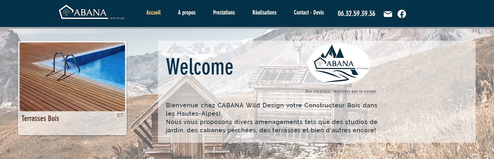 Cabana Wild Design - Constructeurs Maisons à Gap
