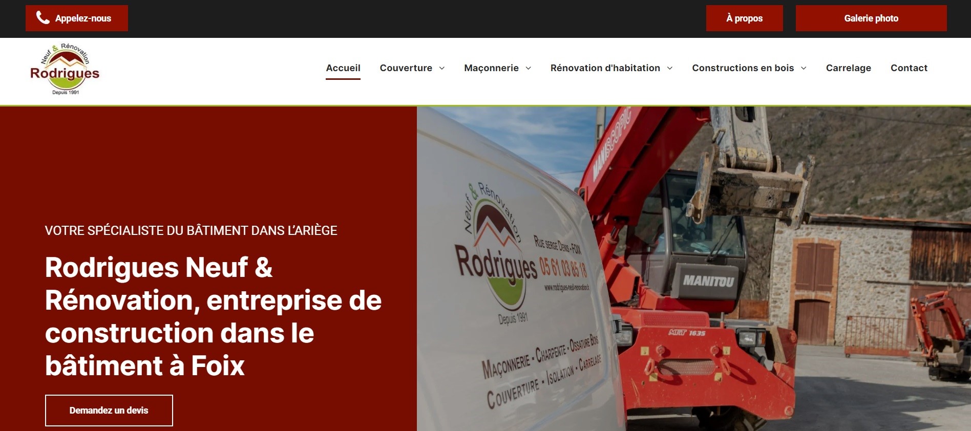  Rodrigues Neuf Et Rénovation - Constructeur Maisons à Foix