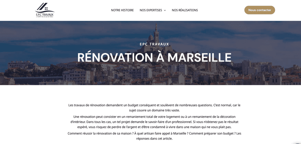  EPC Travaux - Constructeur Maisons à Marseille